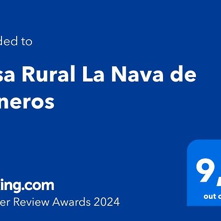 Casa Rural La Nava De Tizneros Extérieur photo